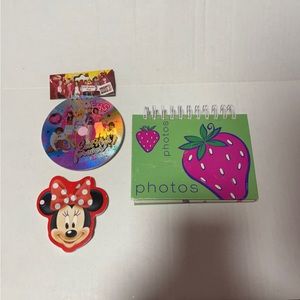 Kids photo album and notepads set